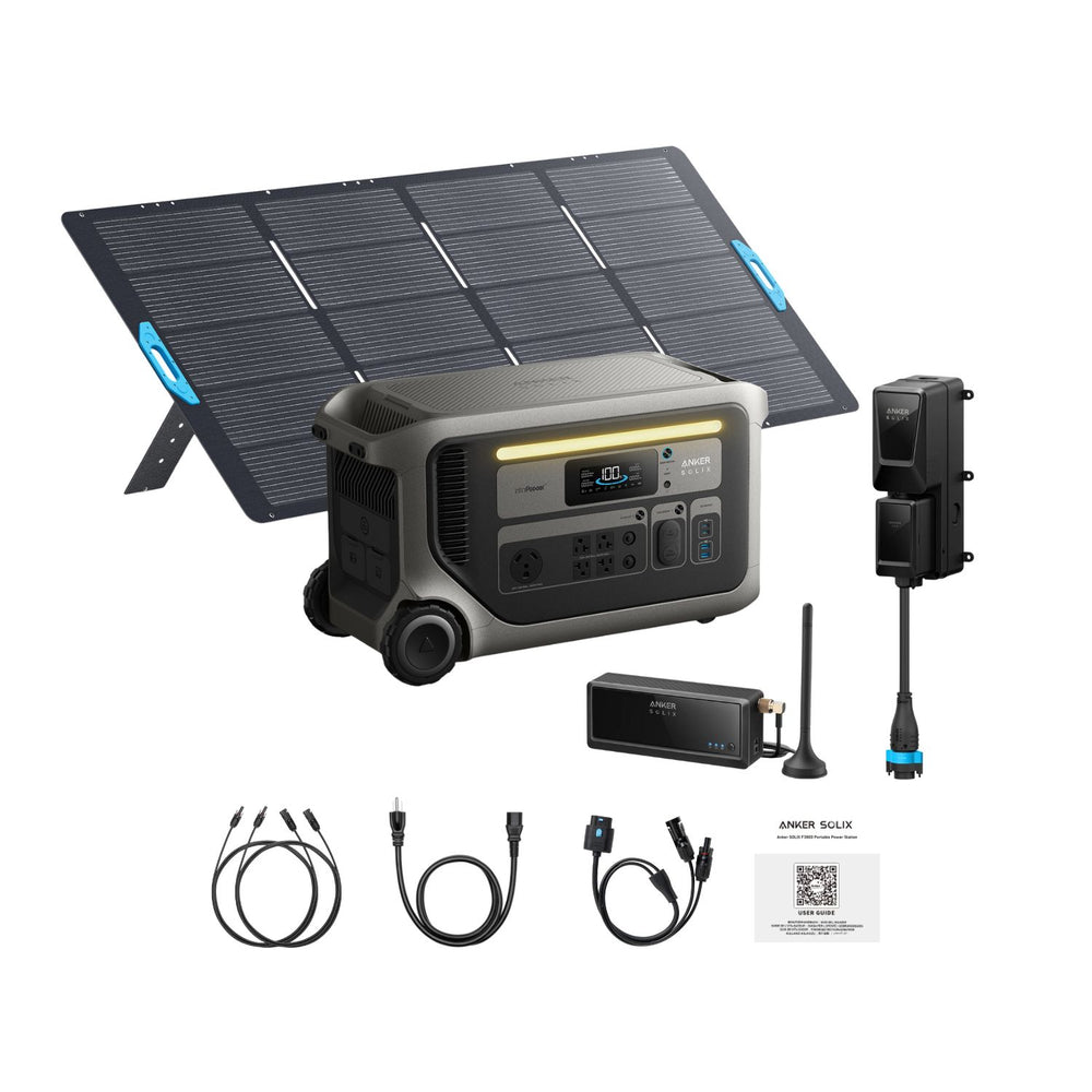 Anker SOLIX F3000 DIY Home Power Saver Kit