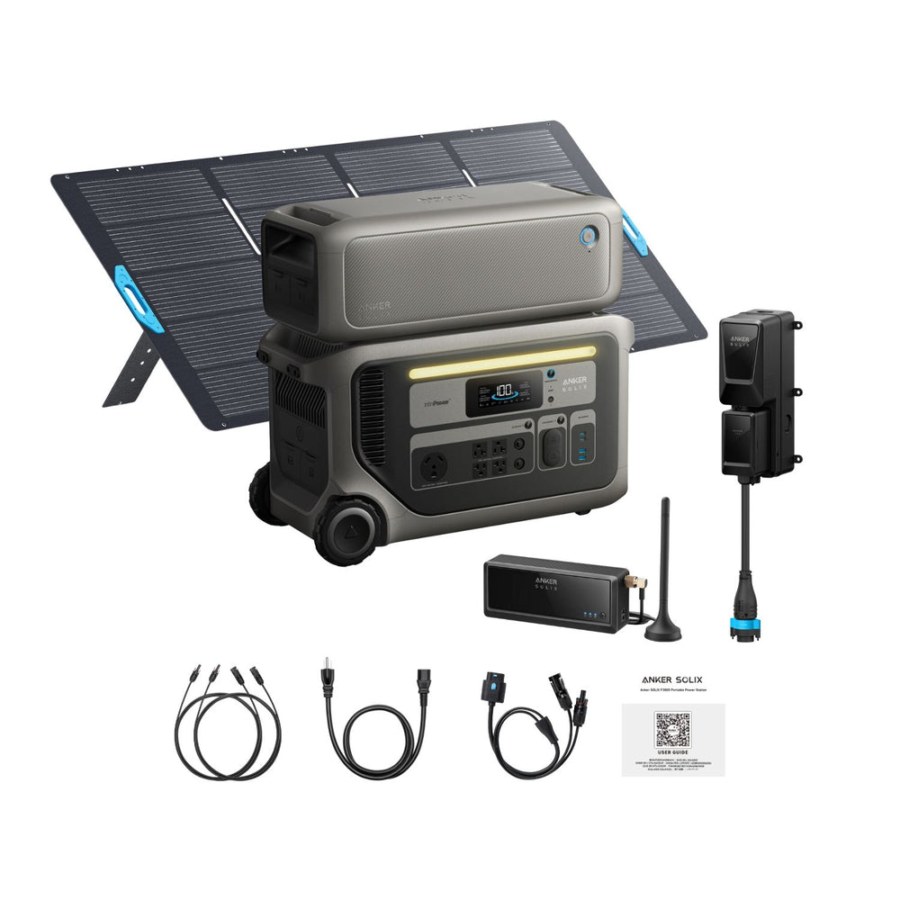 Anker SOLIX F3000 DIY Home Power Saver Kit