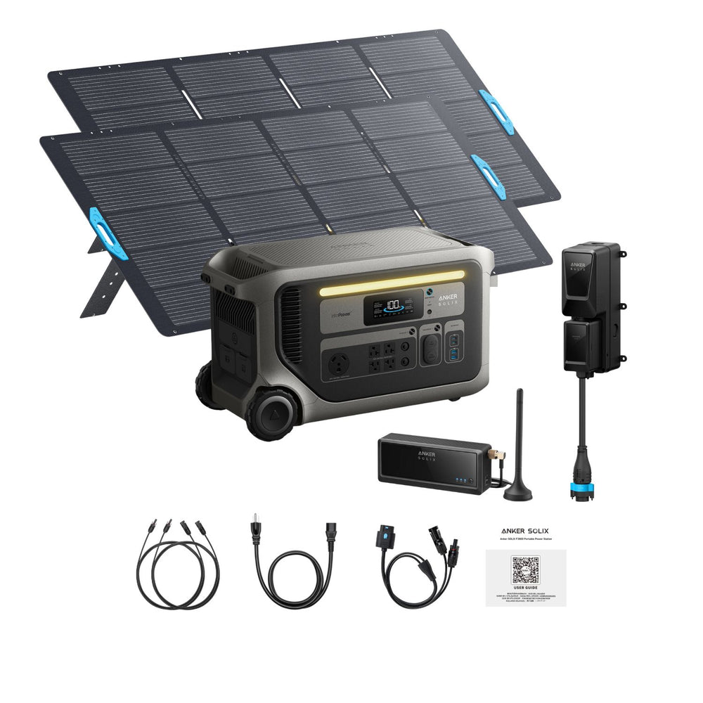 Anker SOLIX F3000 DIY Home Power Saver Kit