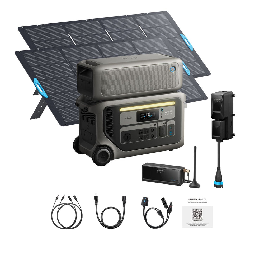 Anker SOLIX F3000 DIY Home Power Saver Kit