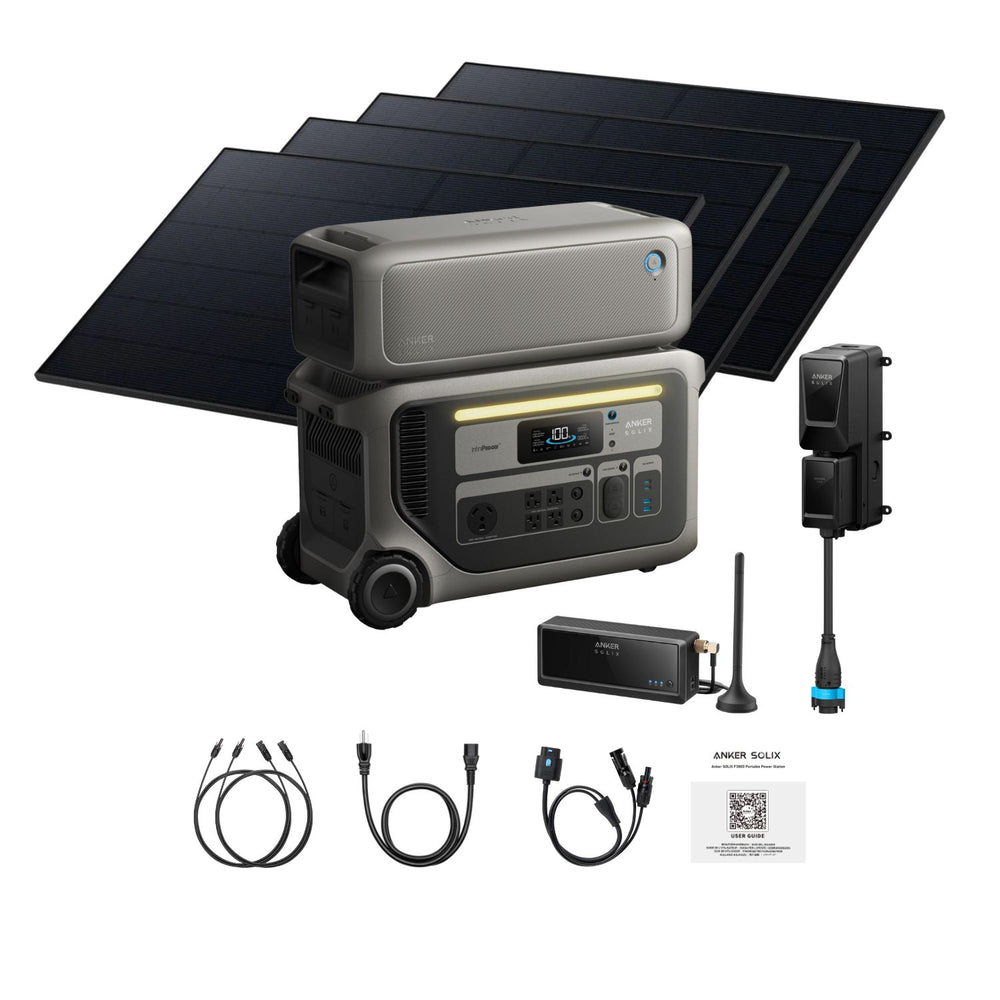 Anker SOLIX F3000 DIY Home Power Saver Kit
