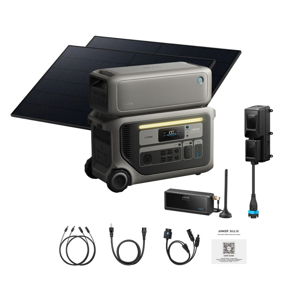 Anker SOLIX F3000 DIY Home Power Saver Kit