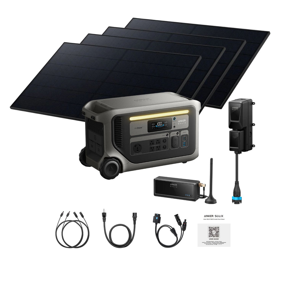 Anker SOLIX F3000 DIY Home Power Saver Kit