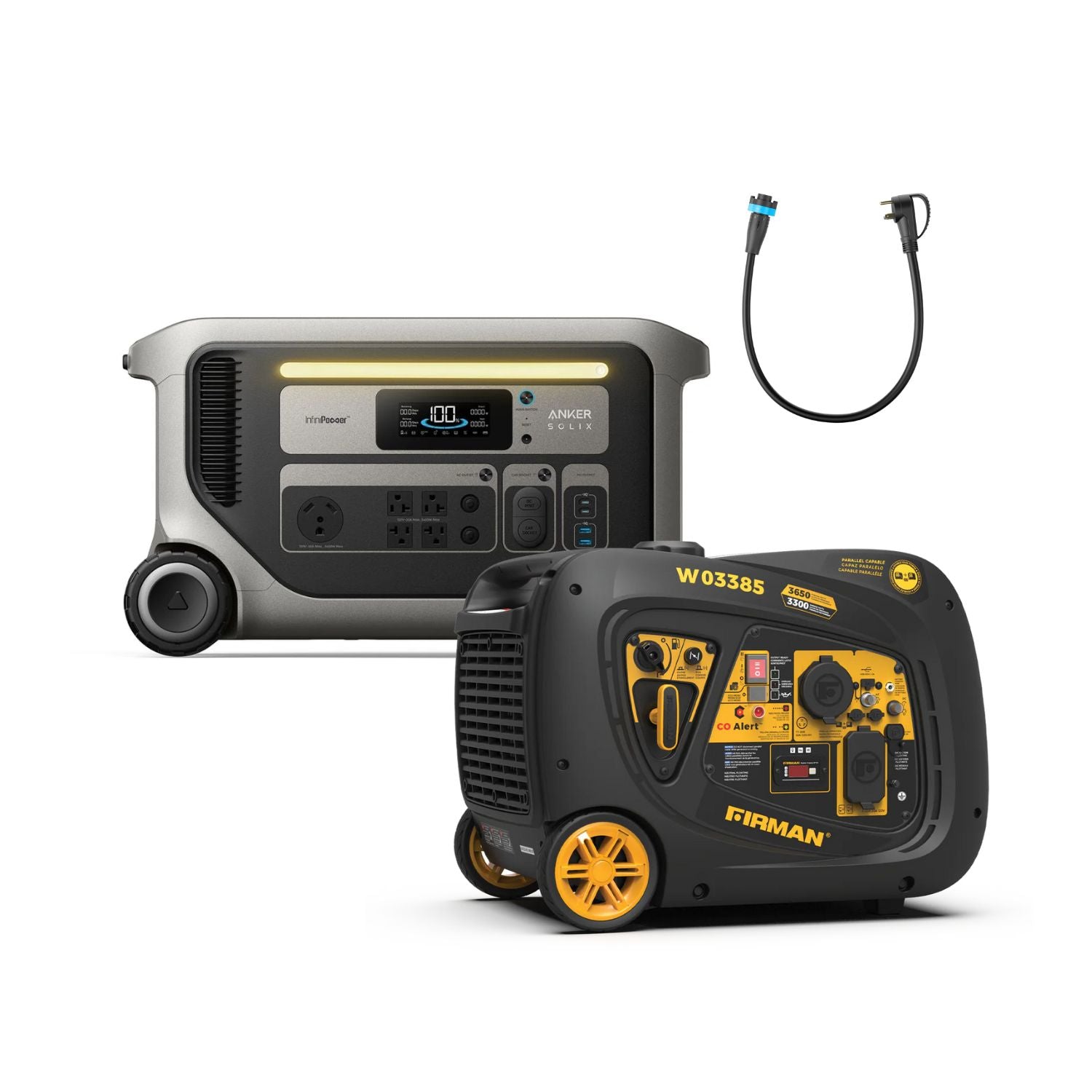 Anker SOLIX F3000 Generator Premium Kit