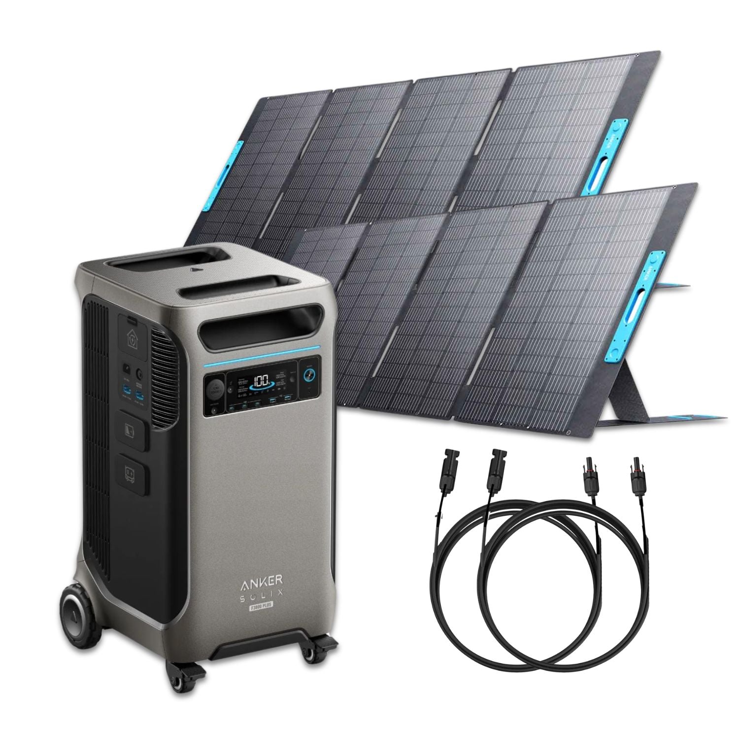 Anker SOLIX F3800 Plus Portable Double Solar Kit