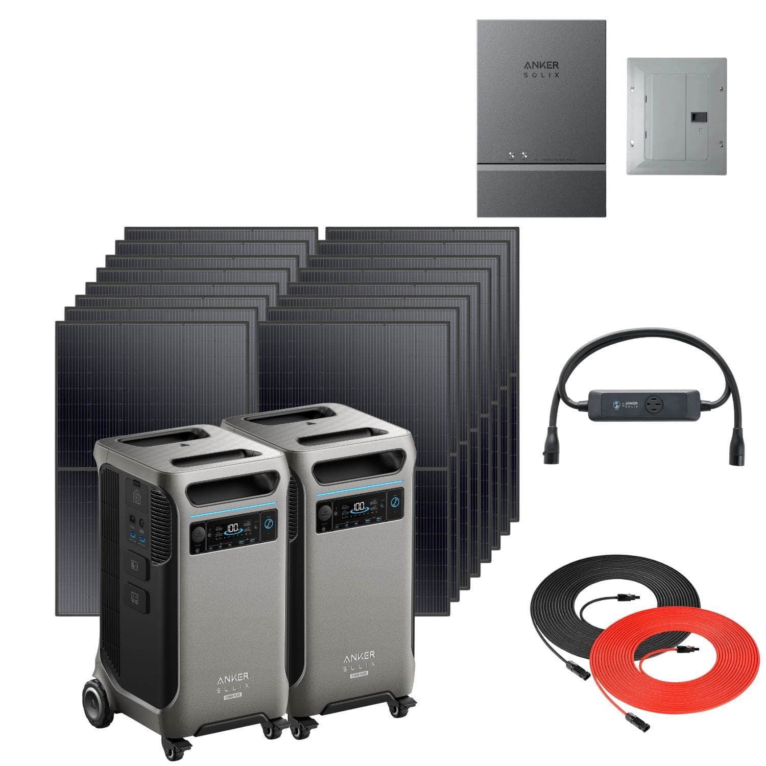 Anker SOLIX F3800 Plus Smart Home Backup Power Kit | Outbound Power
