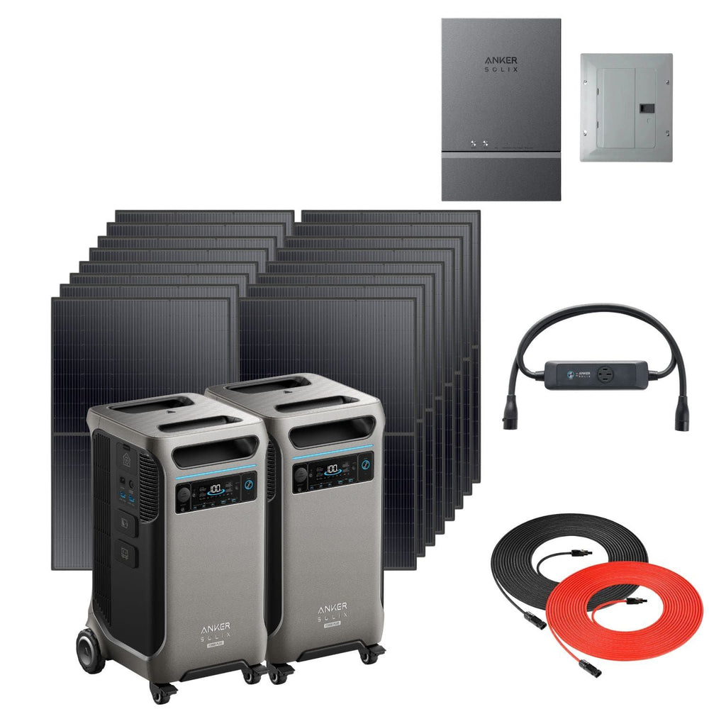 Anker SOLIX F3800 Plus Premium Smart Home Solar Kit