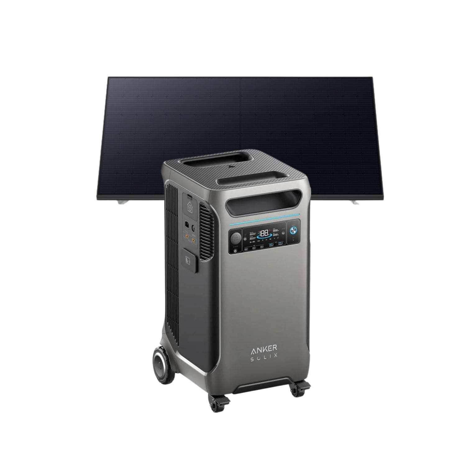 Anker SOLIX F3800 Portable Power Station with 1 x 410W Rigid Solar Panels