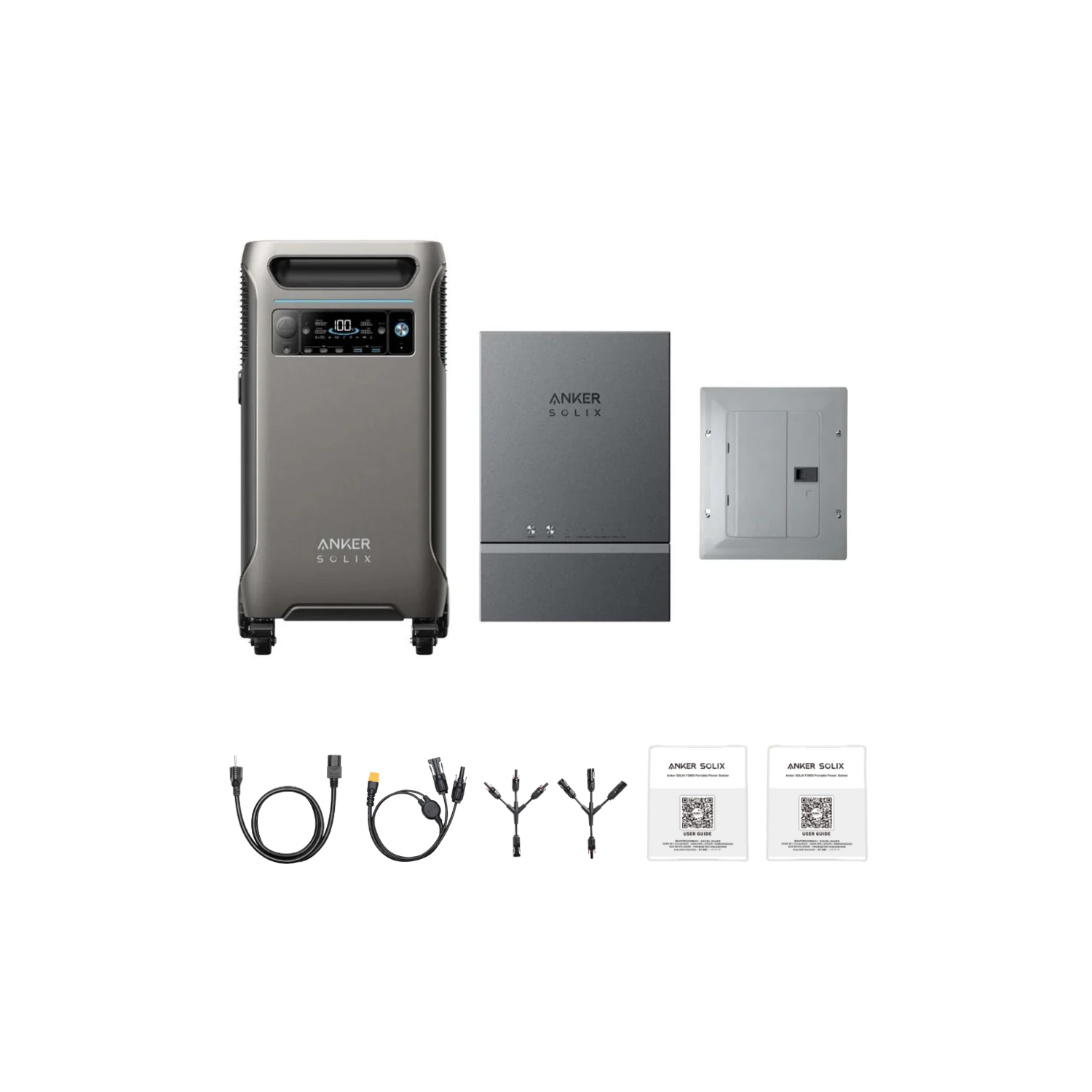 Anker SOLIX F3800 Smart Home Kit - 3.84kWh Inclusions