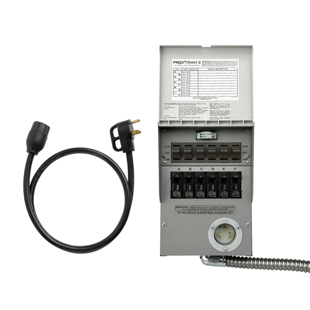 Anker SOLIX Home Backup Kit (30A Transfer Switch+ Cable) for F2600