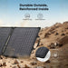 Anker SOLIX PS100 Portable Solar Panel durable outside reinforced inside 