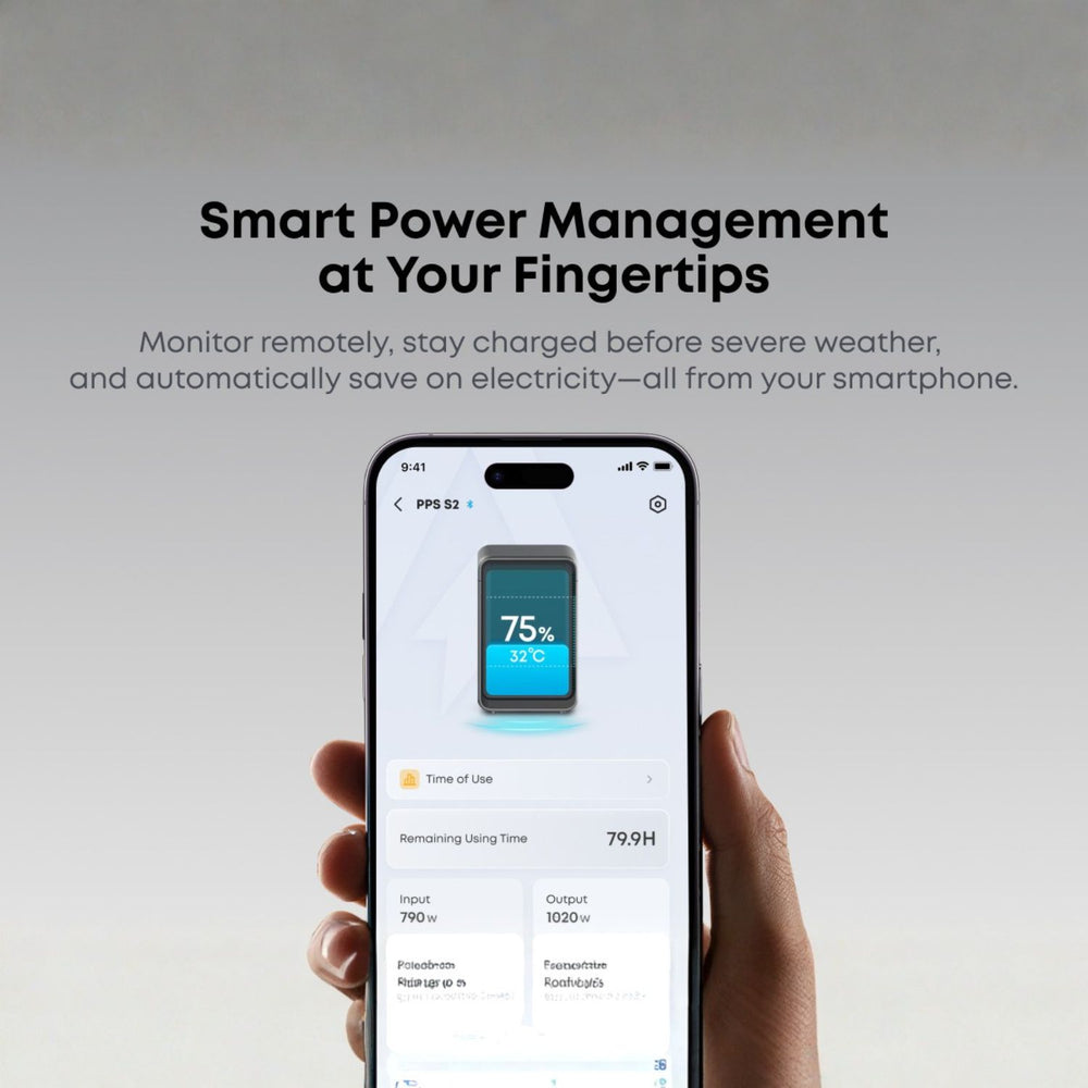 Anker SOLIX S2000 Portable Power Station - Smart power management at your fingertips