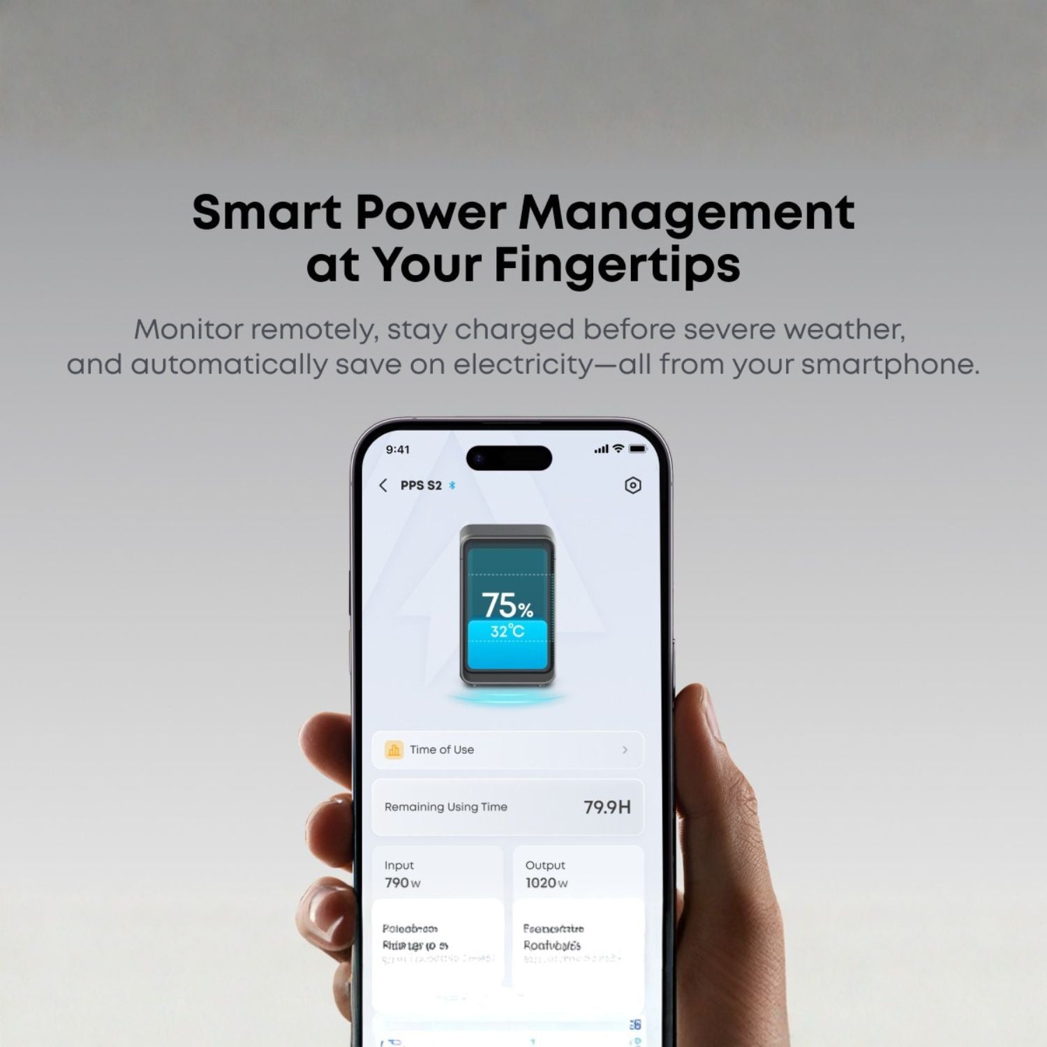 Anker SOLIX S2000 Portable Power Station - Smart power management at your fingertips