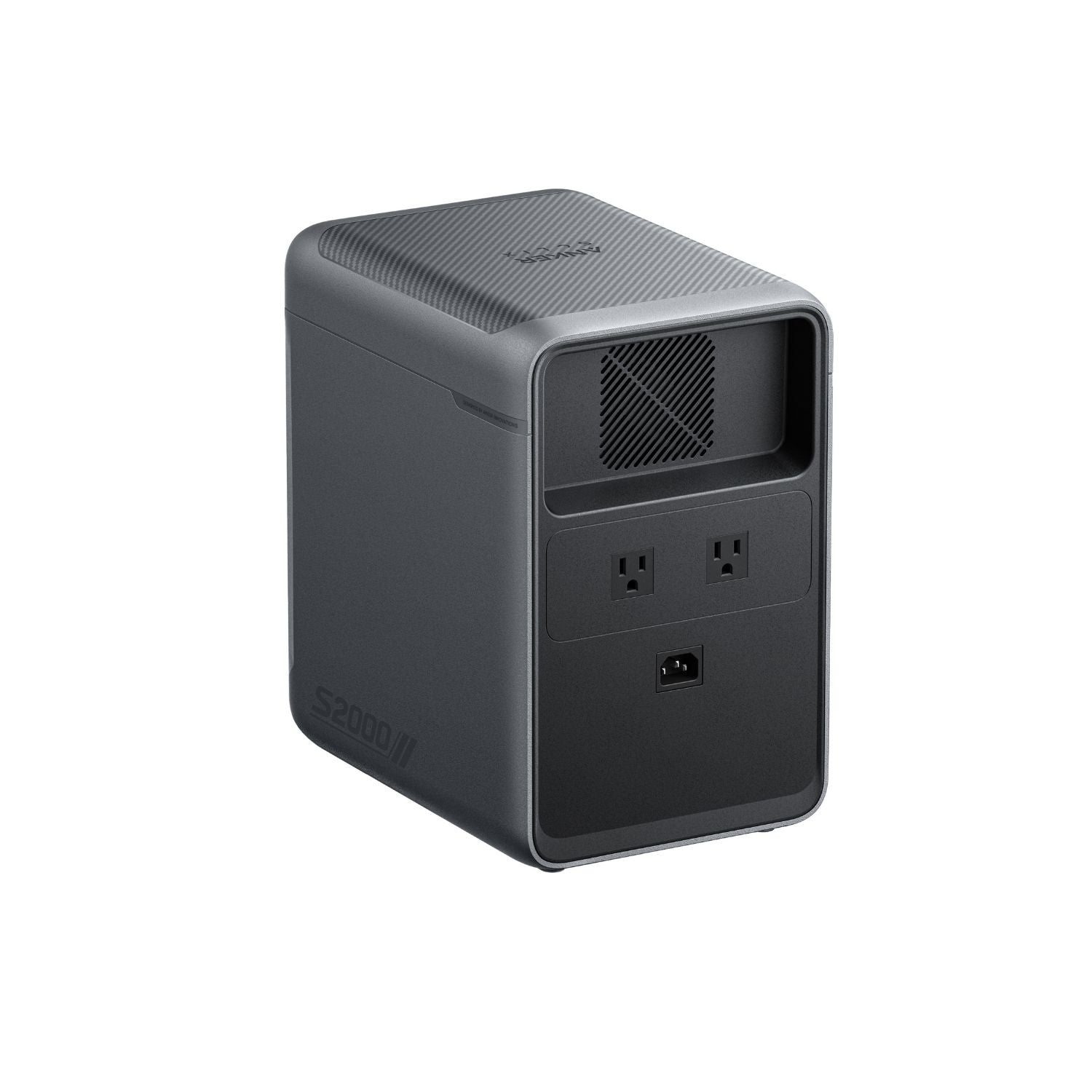 Anker SOLIX S2000 Right, Top And Rear View