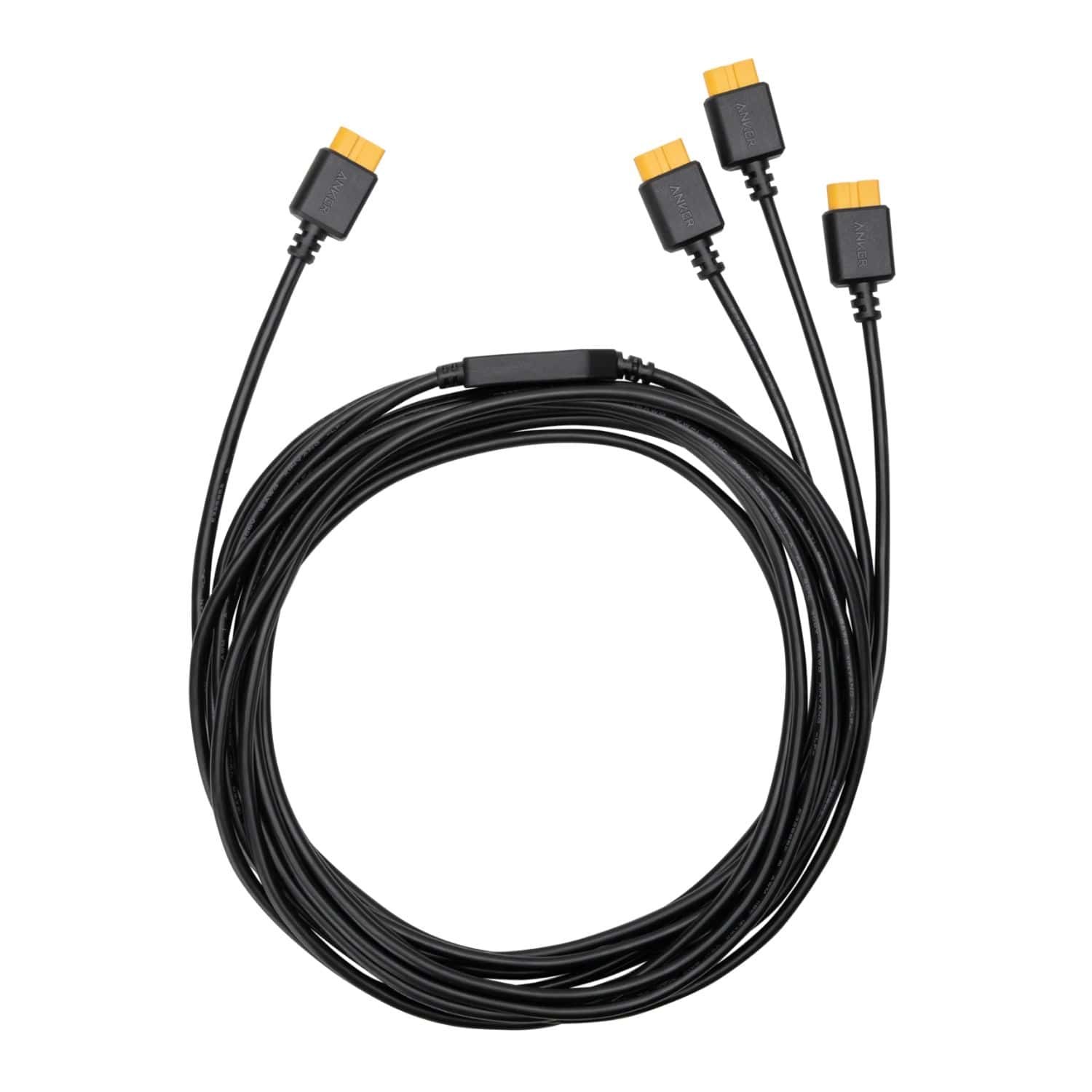 Anker SOLIX XT60 3-Port Solar Charging Cable | Outbound Power