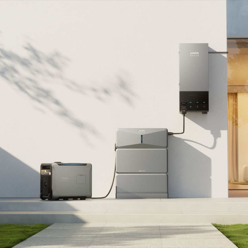 Anker Smart Home Backup Kit with Anker Tri-Fuel 5500 Smart Generator