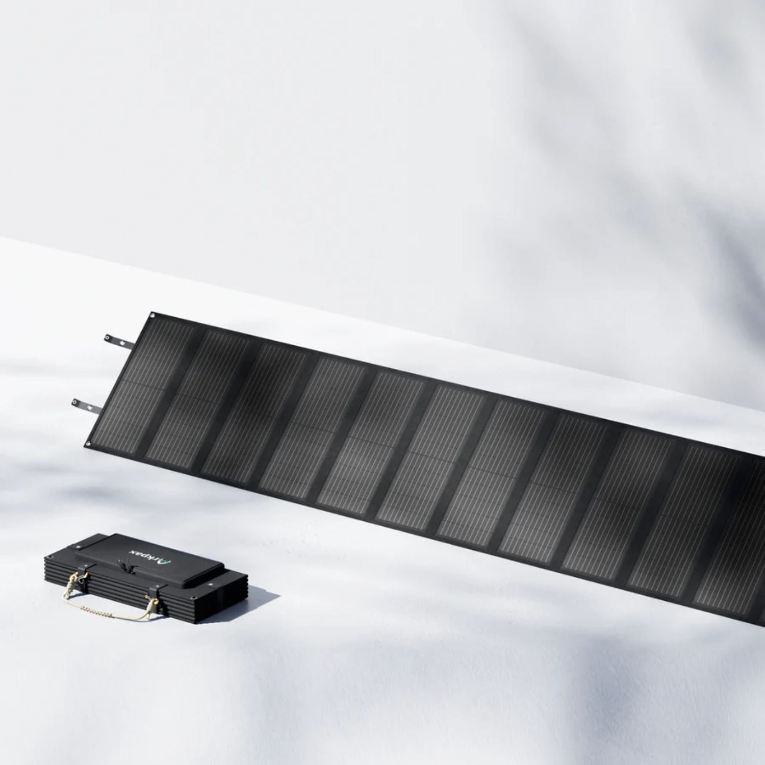 Arkpax 200W Folding Portable Solar Panel Left Side View