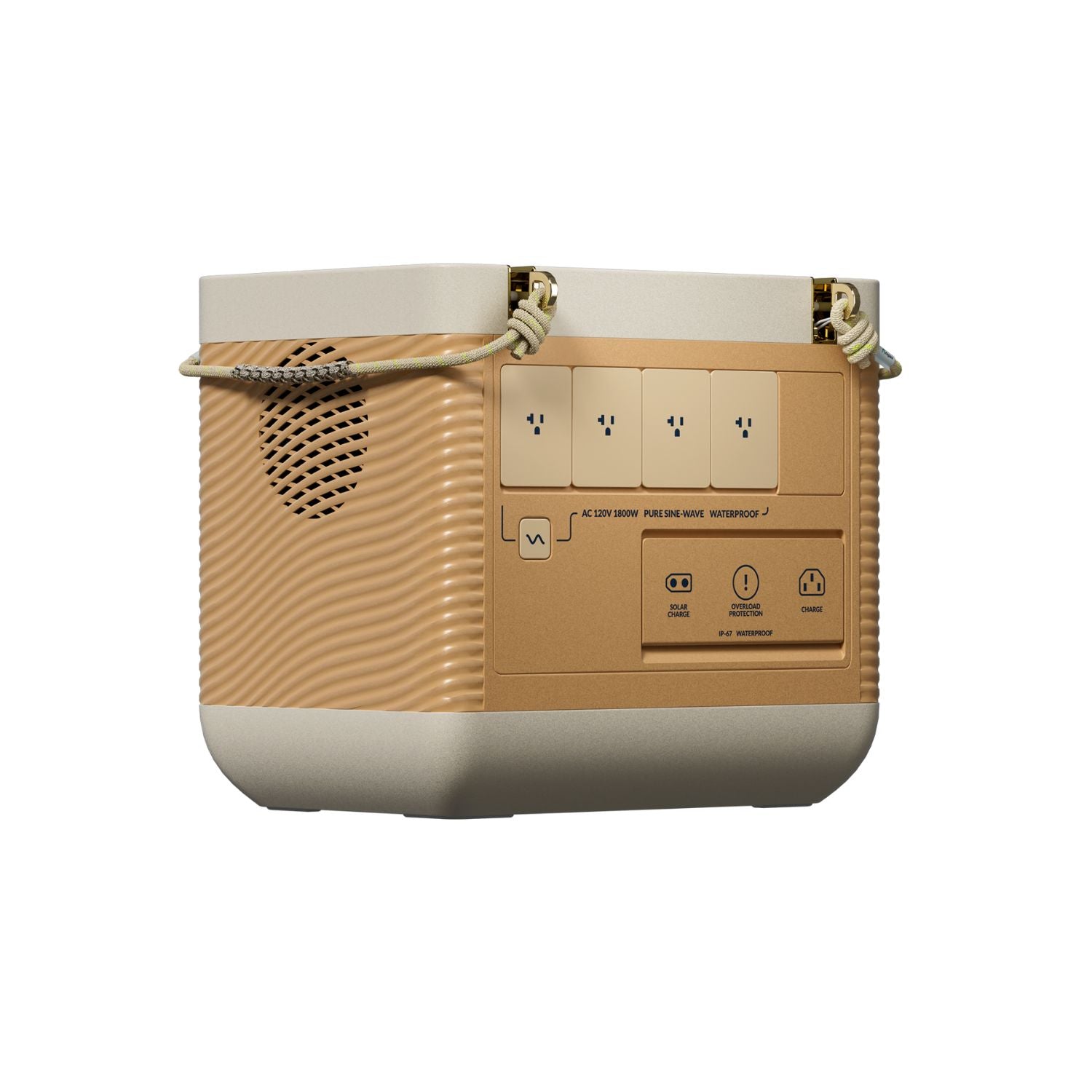 Arkpax Ark Evo Portable Power Station Back left view