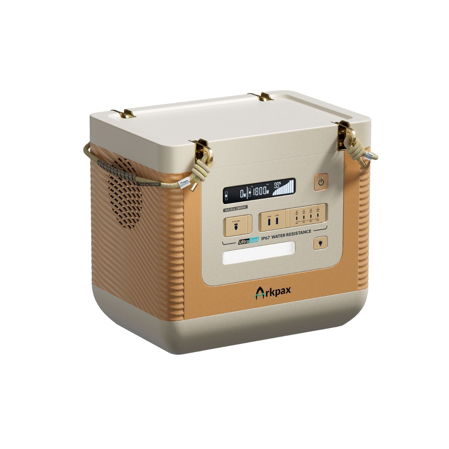 Arkpax Ark Evo Portable Power Station Left View