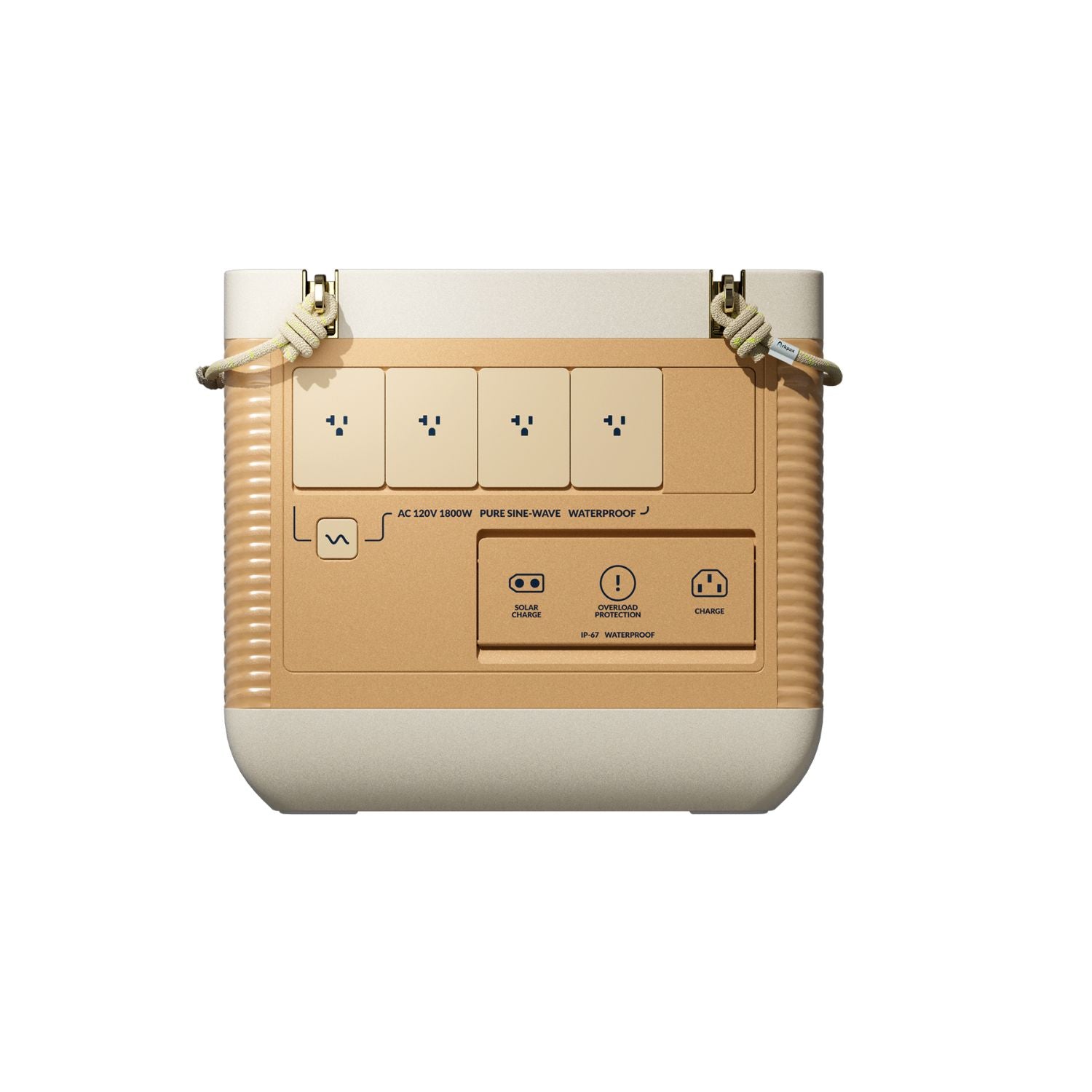 Arkpax Ark Evo Portable Power Station back view