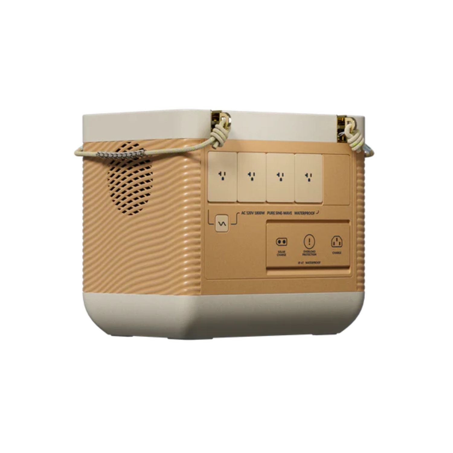 Arkpax Ark Portable Power Station Left Back View