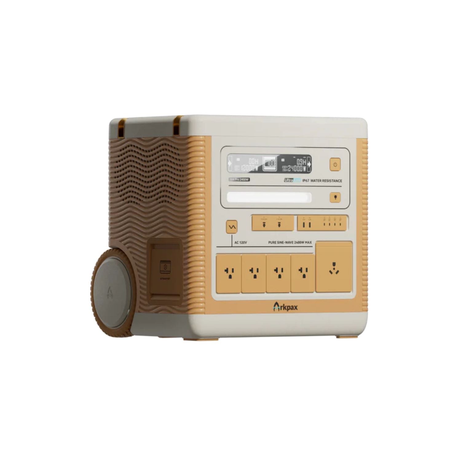 Arkpax Ark Pro Professional Grade Portable Power Station Left View