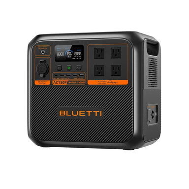 BLUETTI AC180P Portable Power Station Left View