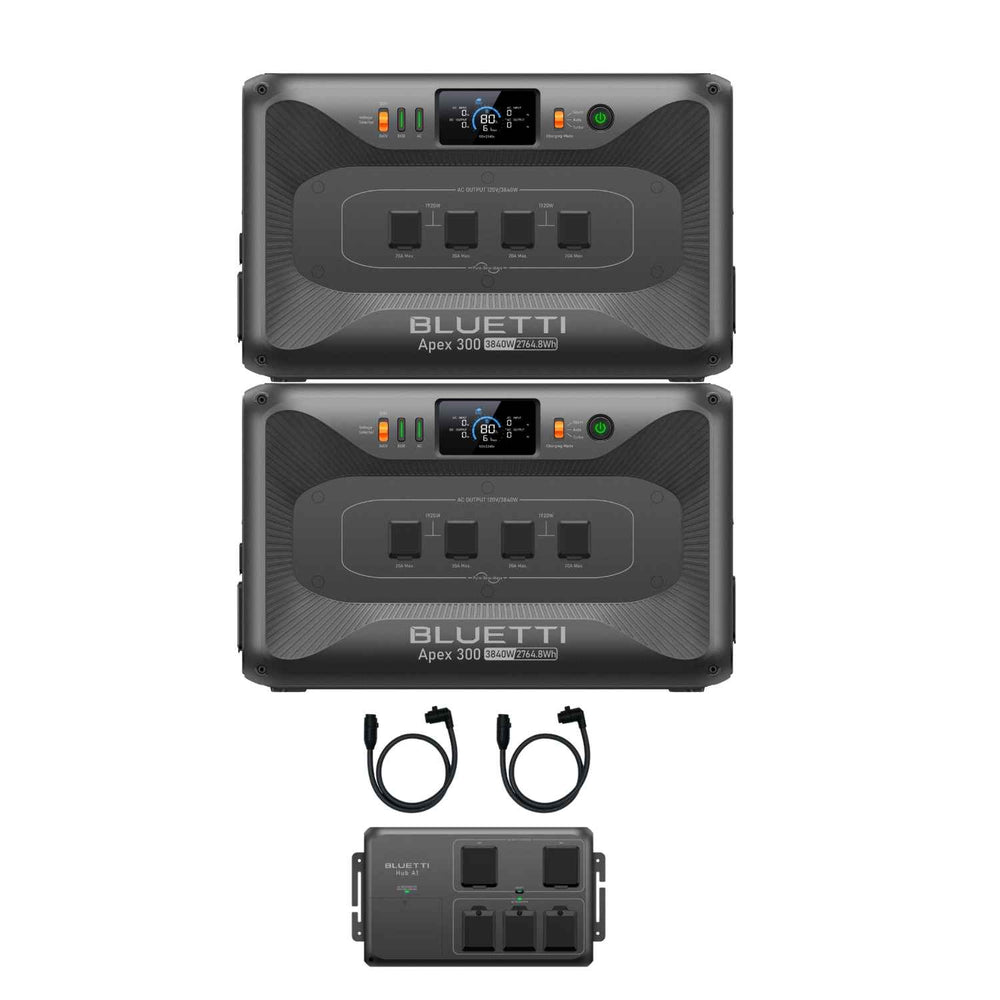 BLUETTI Apex 300 Portable Power Station | 2764.8Wh | 3840W | 2400W Solar Input