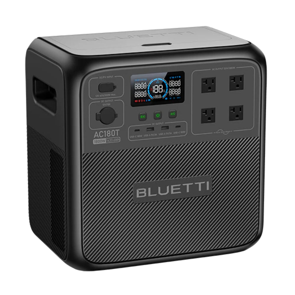 BLUETTI AC180T Portable Power Station Right View