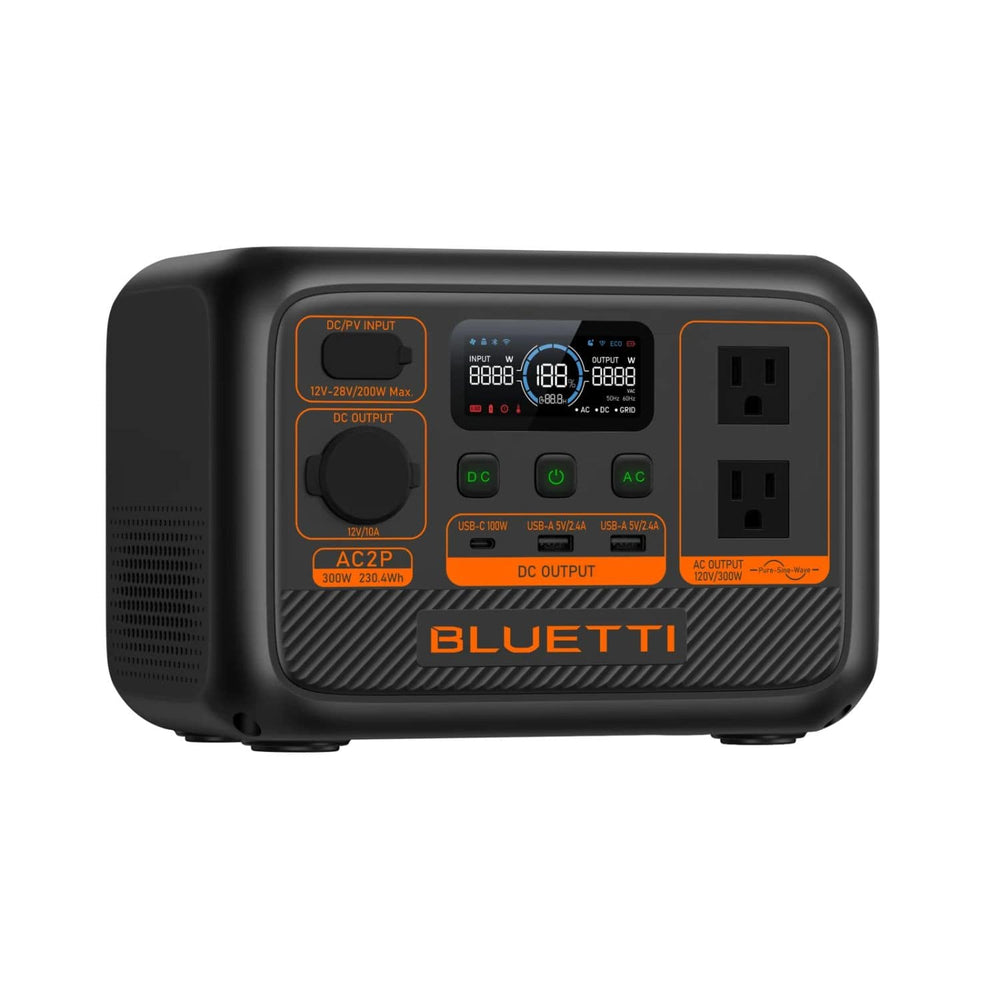 BLUETTI AC2P Portable Power Station Right View