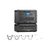 BLUETTI AC500 Home Battery Backup Generator + 1 x B300K Expansion Battery Inclusions