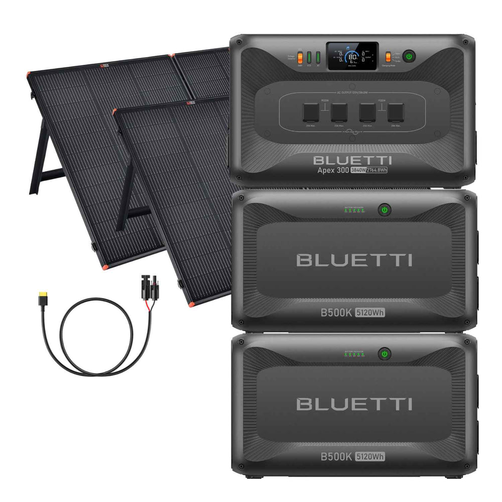 BLUETTI Apex 300 Portable Power Station | 2764.8Wh | 3840W | 2400W Solar Input