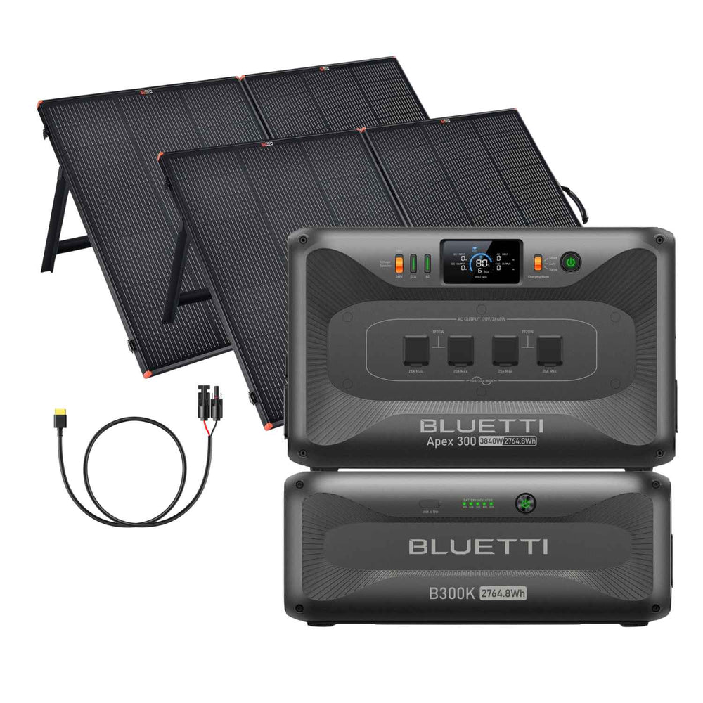 BLUETTI Apex 300 Portable Power Station | 2764.8Wh | 3840W | 2400W Solar Input