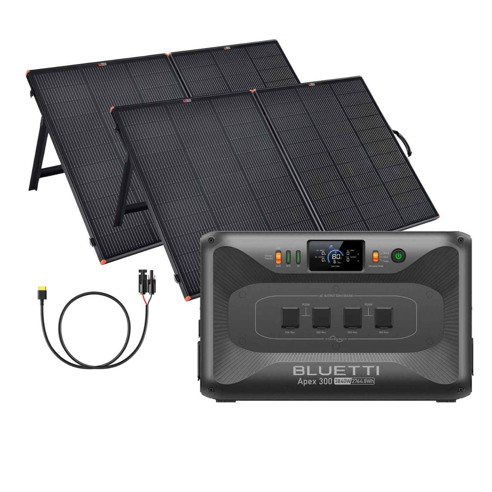 BLUETTI Apex 300 Portable Power Station | 2764.8Wh | 3840W | 2400W Solar Input