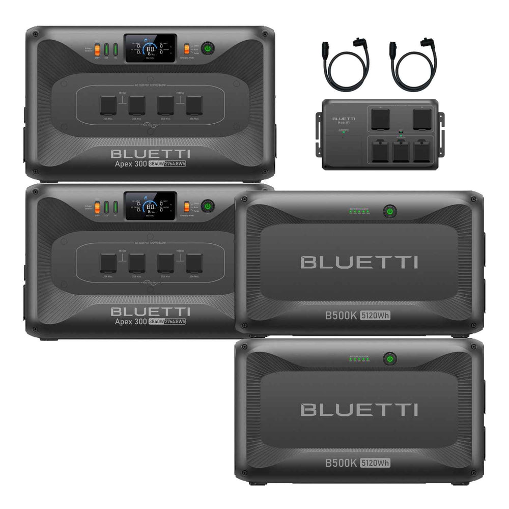 BLUETTI Apex 300 Portable Power Station | 2764.8Wh | 3840W | 2400W Solar Input