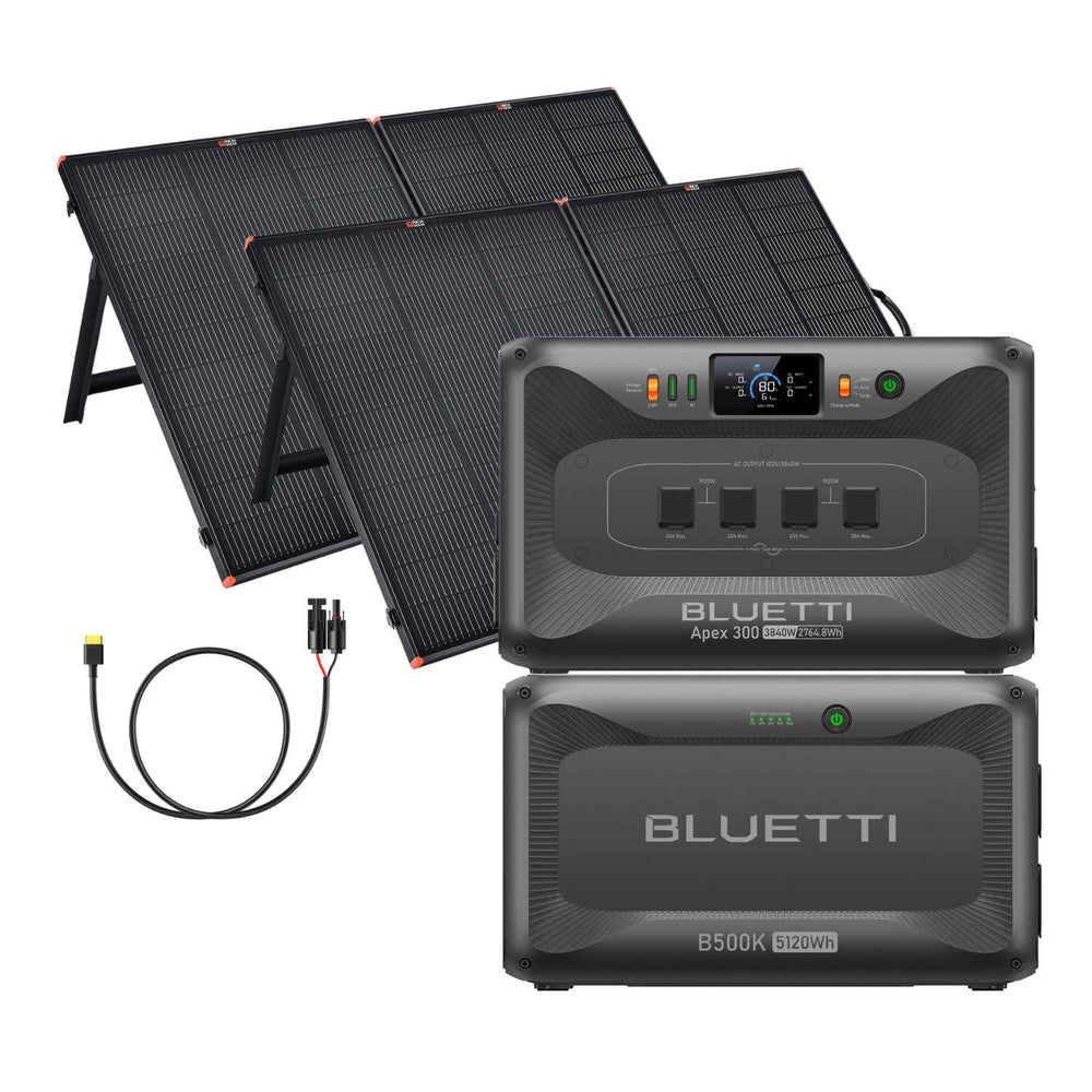 BLUETTI Apex 300 Portable Power Station | 2764.8Wh | 3840W | 2400W Solar Input