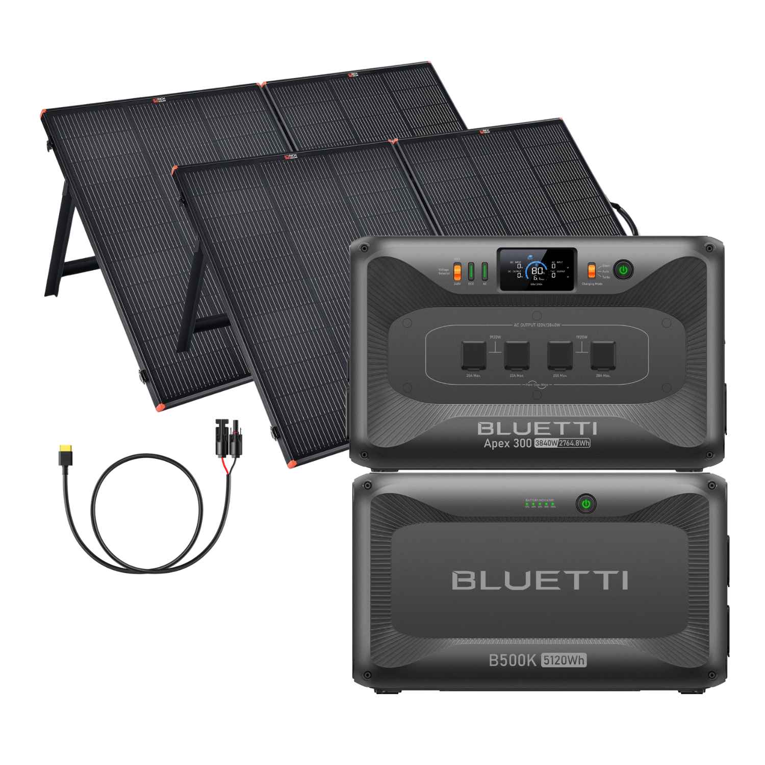 BLUETTI Apex 300 Portable Power Station | 2764.8Wh | 3840W | 2400W Solar Input