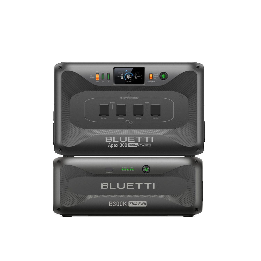 BLUETTI Apex 300 Portable Power Station with B300K2 Battery