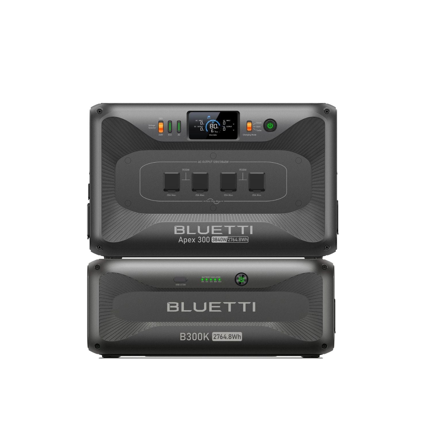 BLUETTI Apex 300 Portable Power Station with B300K2 Battery