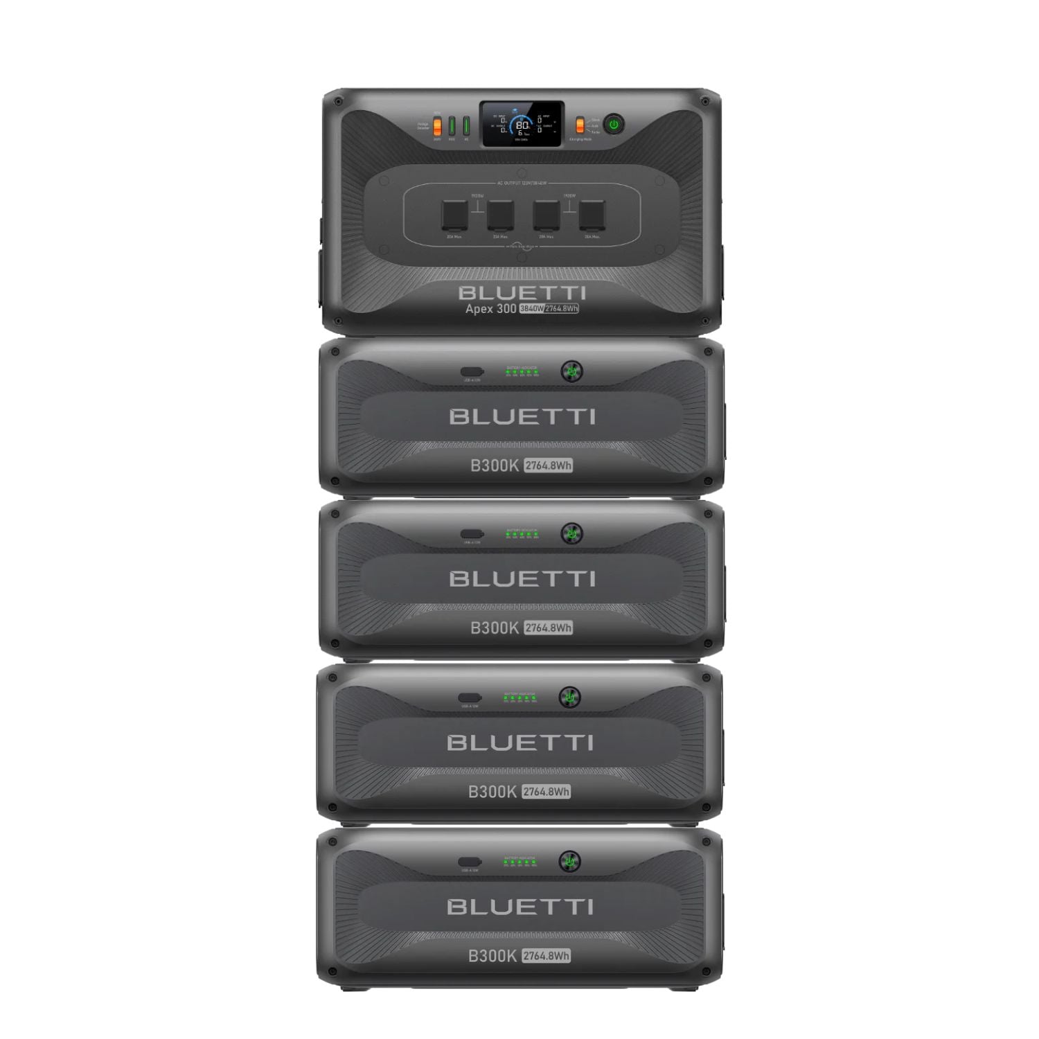 BLUETTI Apex 300 Portable Power Station | 2764.8Wh | 3840W | 2400W
