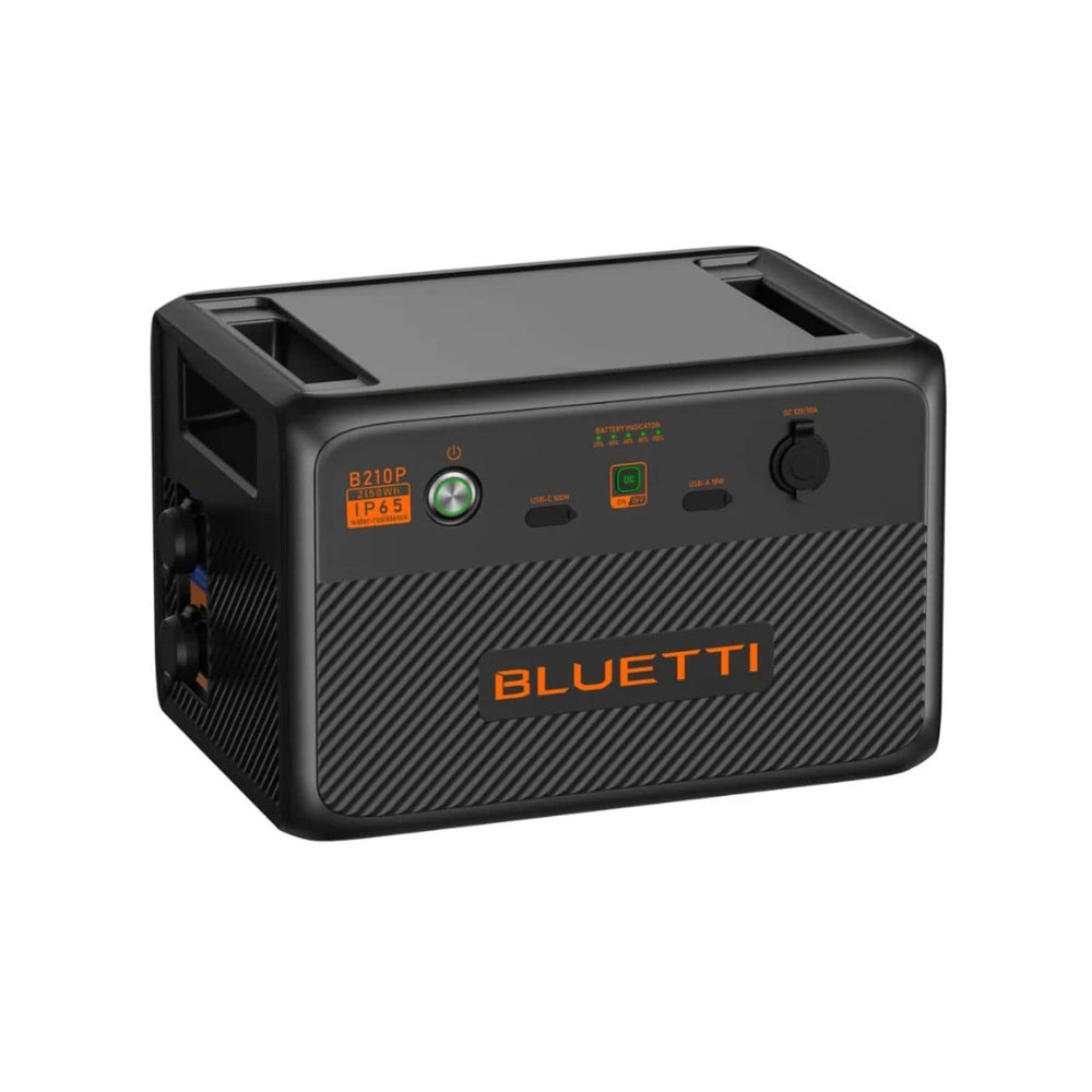 BLUETTI B210P Expansion Battery  upper left view