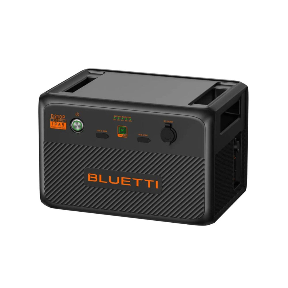 BLUETTI B210P Expansion Battery  upper right view