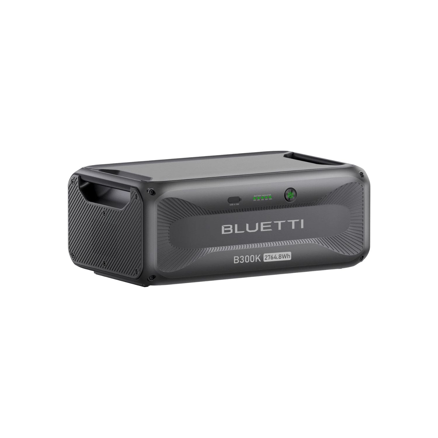 BLUETTI B300K2 Expansion Battery left side view with top panel visible