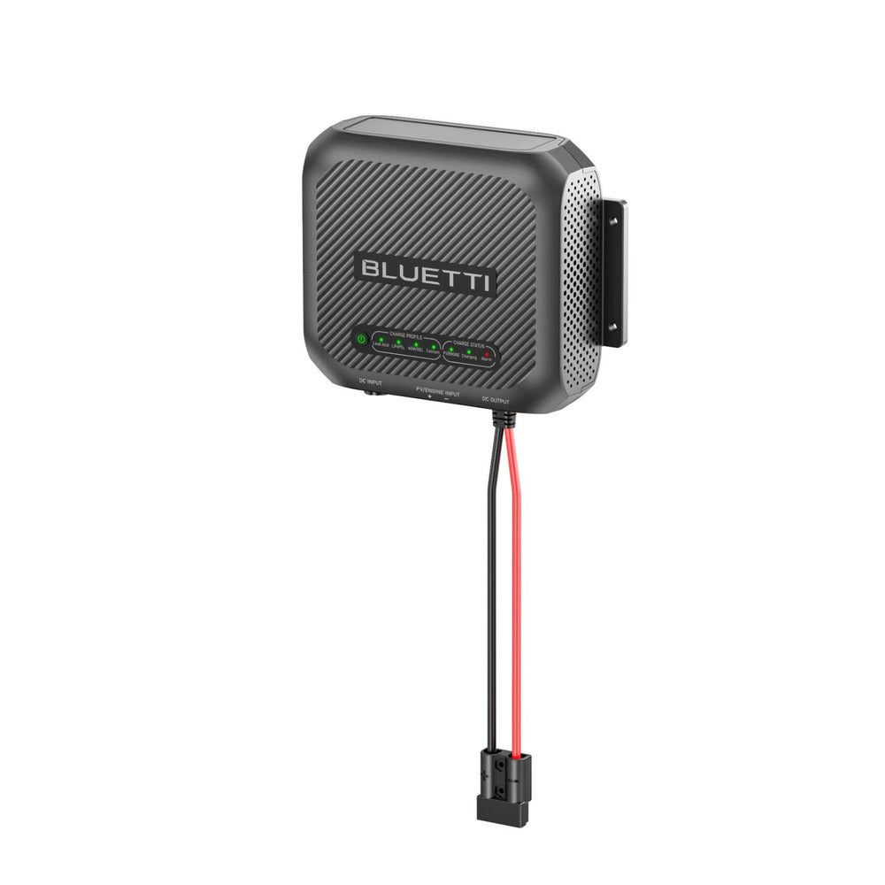 BLUETTI D40 DC-DC Battery Charger Right View showing the top view