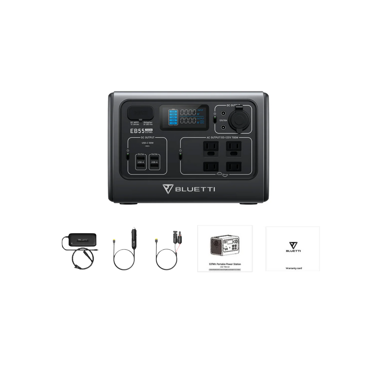 BLUETTI EB55 Portable Power Station | Outbound Power