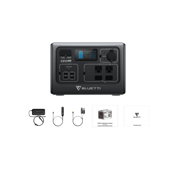 BLUETTI EB55 Portable Power Station | Outbound Power