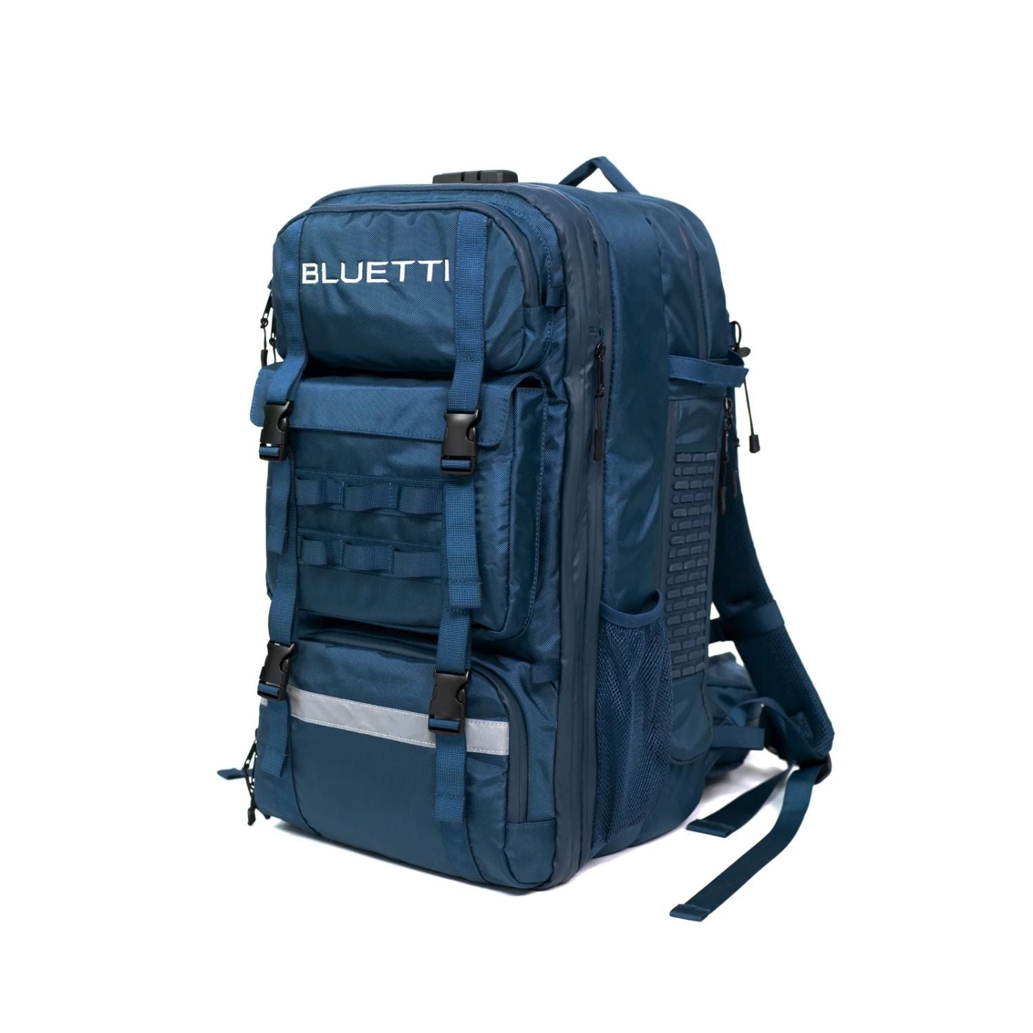 BLUETTI Handsfree 2 Backpack Power Station shown from the side view
