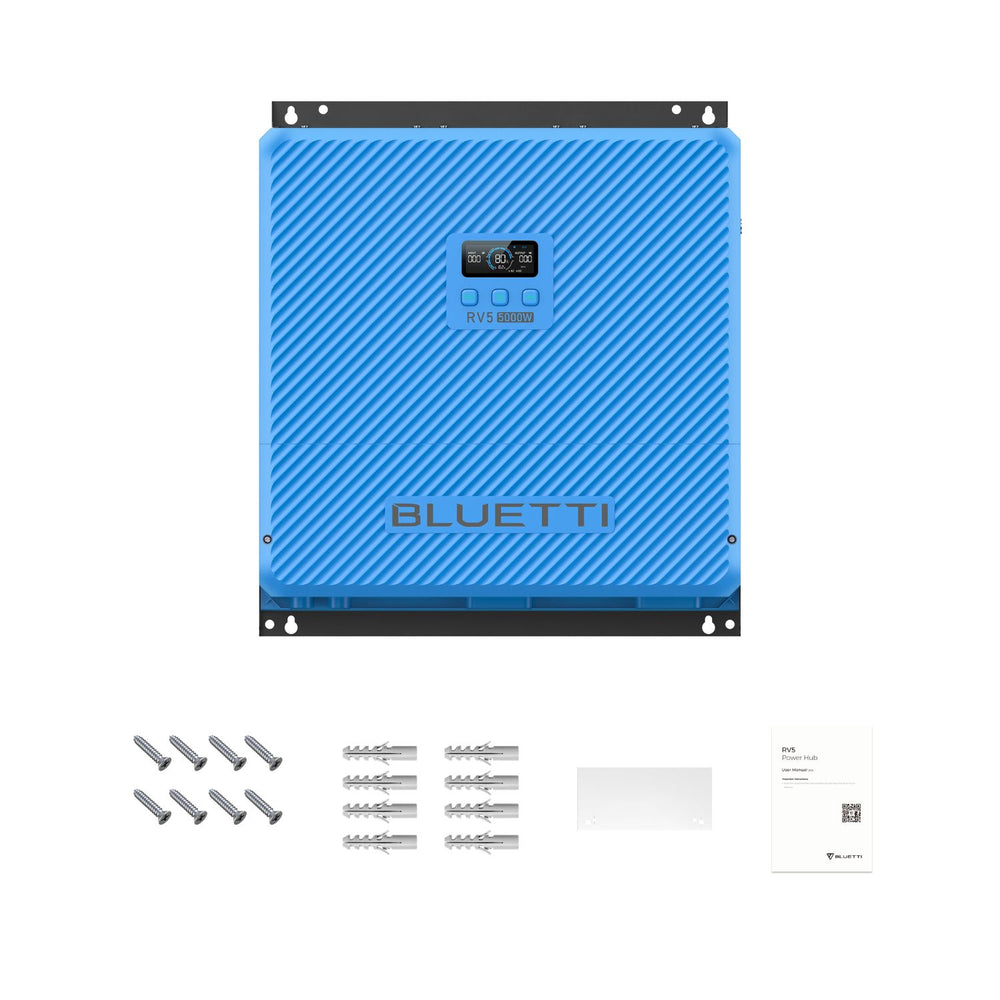 BLUETTI RV5 Power Hub with inclusions 