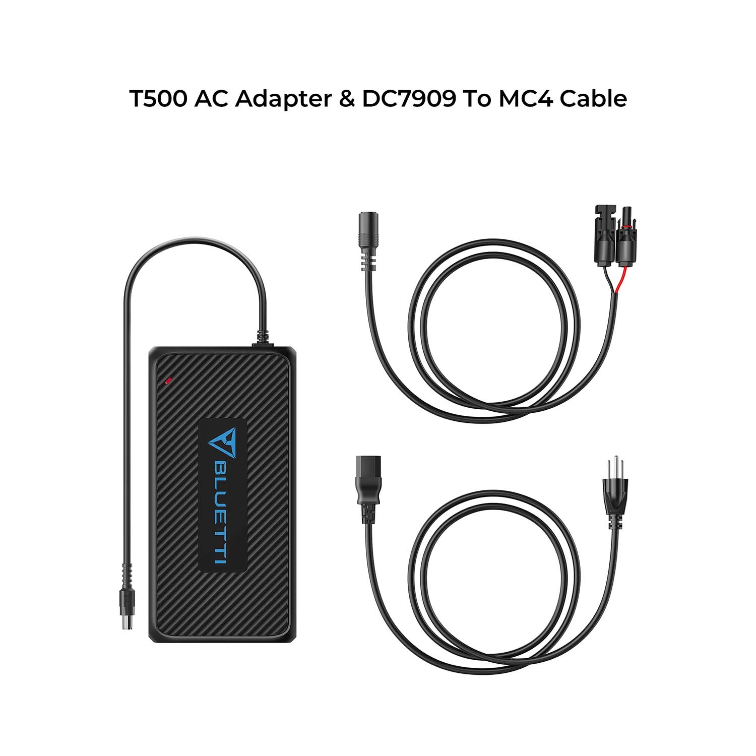 BLUETTI T500 AC Adapter With DC7909 To MC4 Cable
