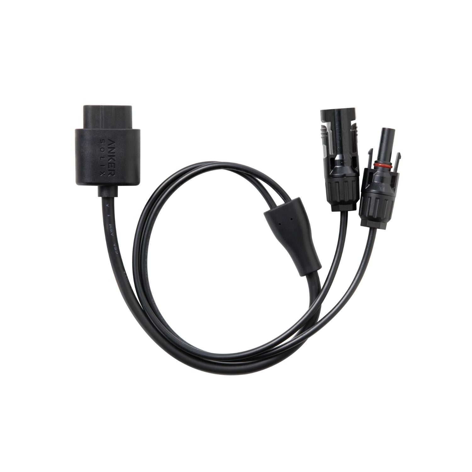 Back view of Anker SOLIX High-Voltage Solar Charging Cable for F3800 Plus